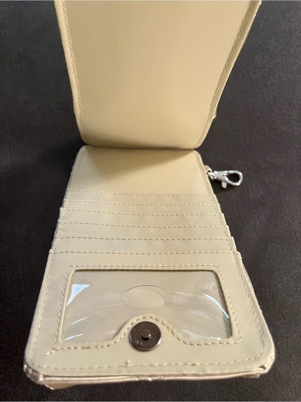 IHKWIP Quilted Crossbody Phone Pouch in Metallic Gold NWT
